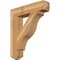 Ekena Millwork Funston Craftsman Rough Sawn Bracket, Western Red Cedar, 6"W x 30"D x 34"H BKT06X30X34FST04RWR - alternate 1